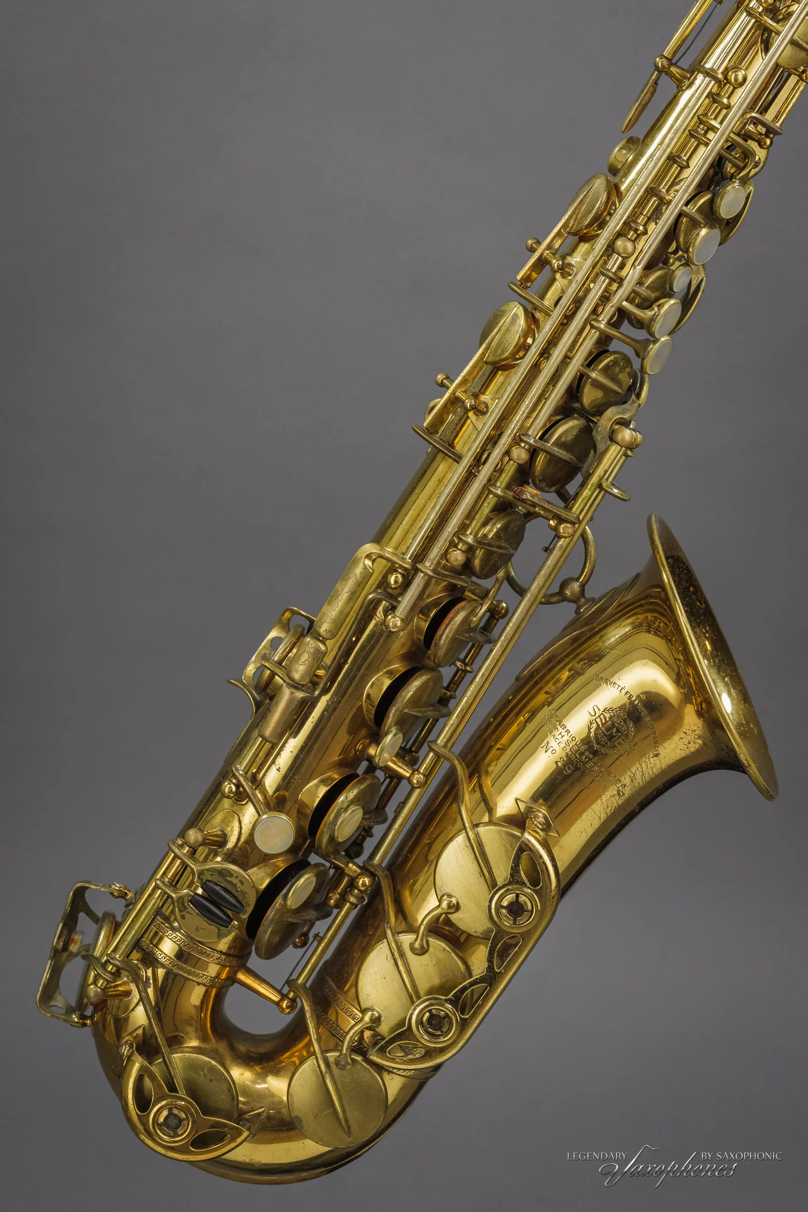 Saxophone  Alto SELMER Balanced Action, n°29699 (1940) - Saxophonic