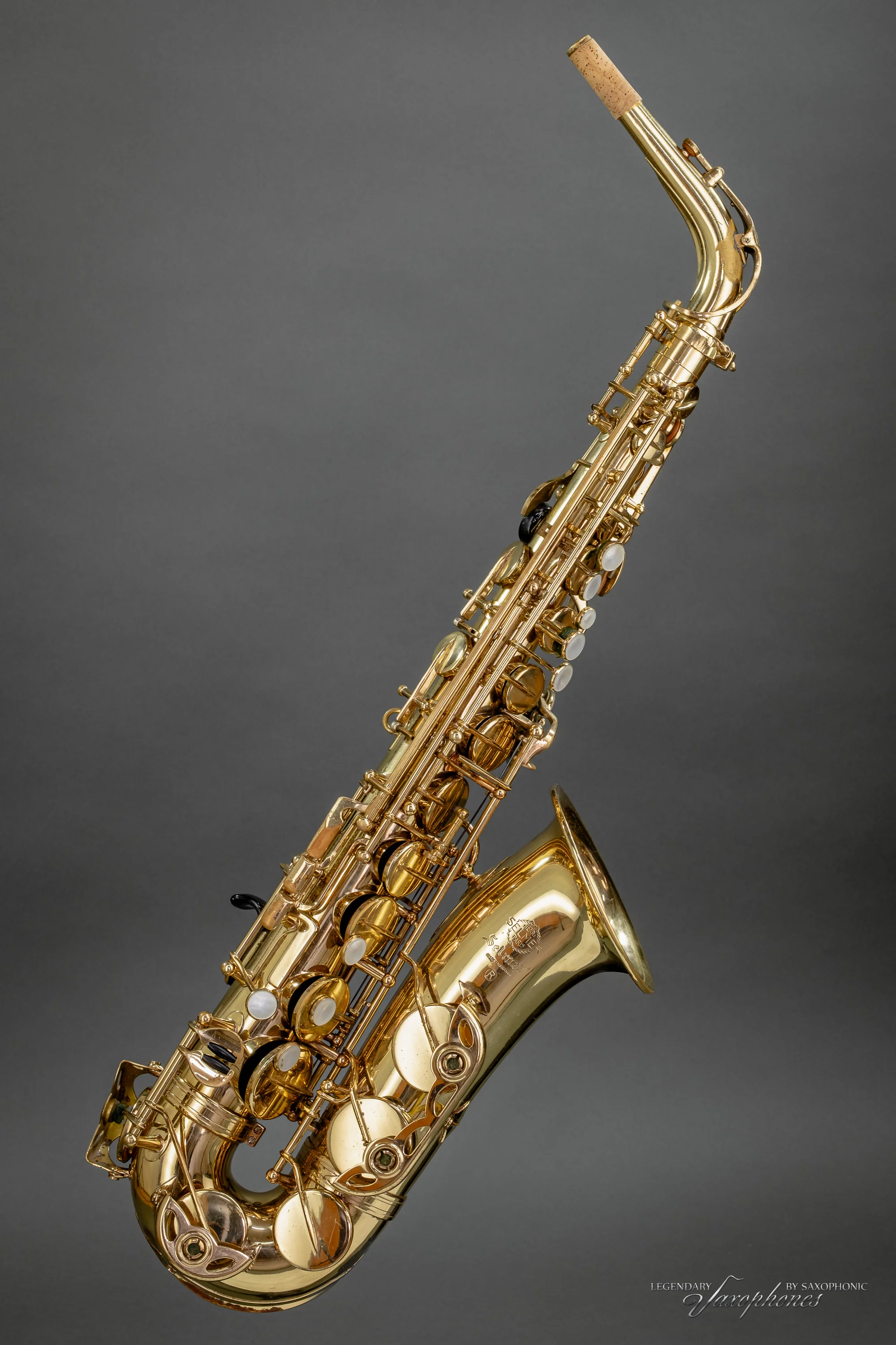 Saxophone alto SELMER Paris Mark VI (1974), clé de Fa# aigu, n° 225854