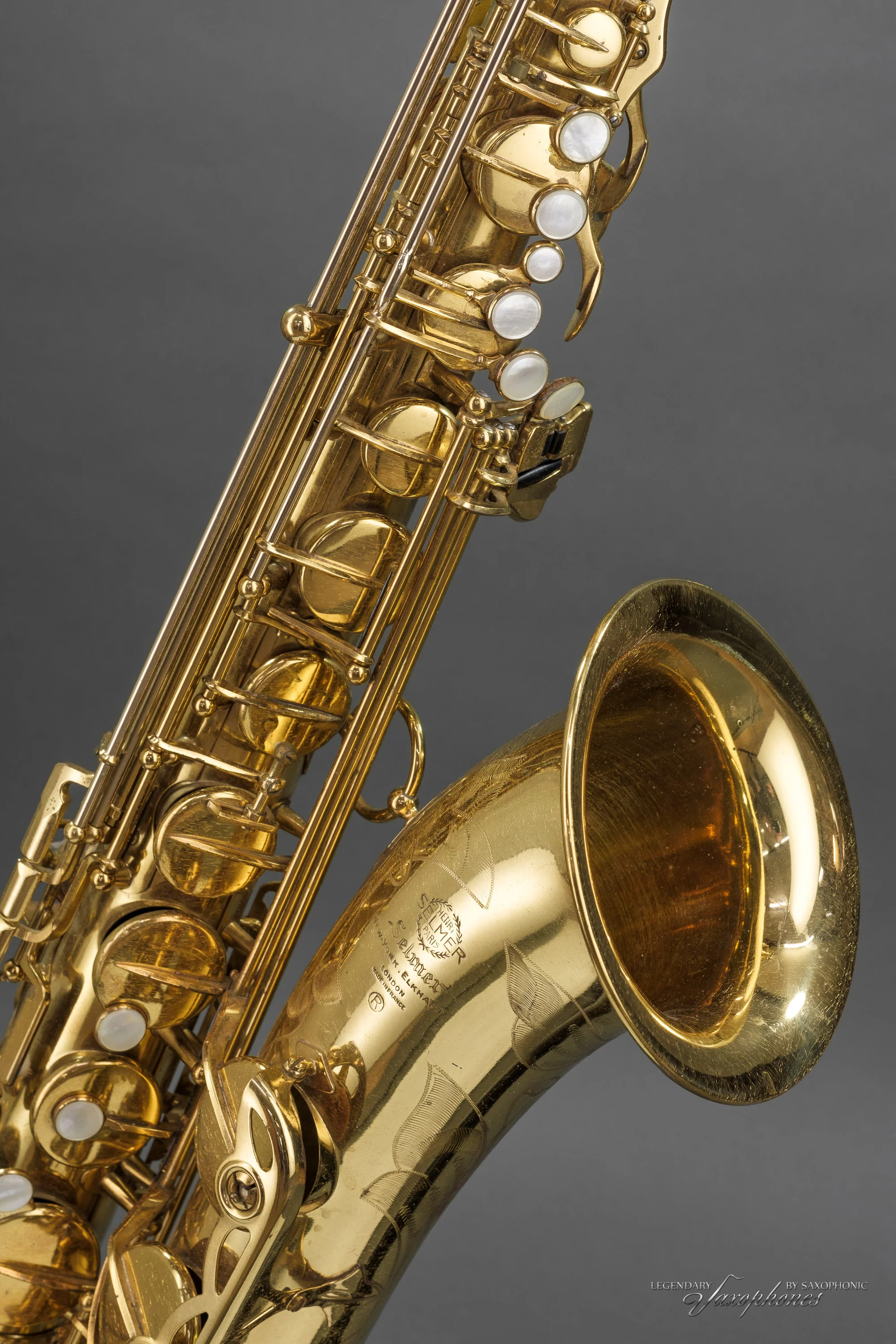 Saxophone SELMER Ténor Mark VI (1965) n°122435, verni - Professionnel (Orchestre WDR) - Saxophonic