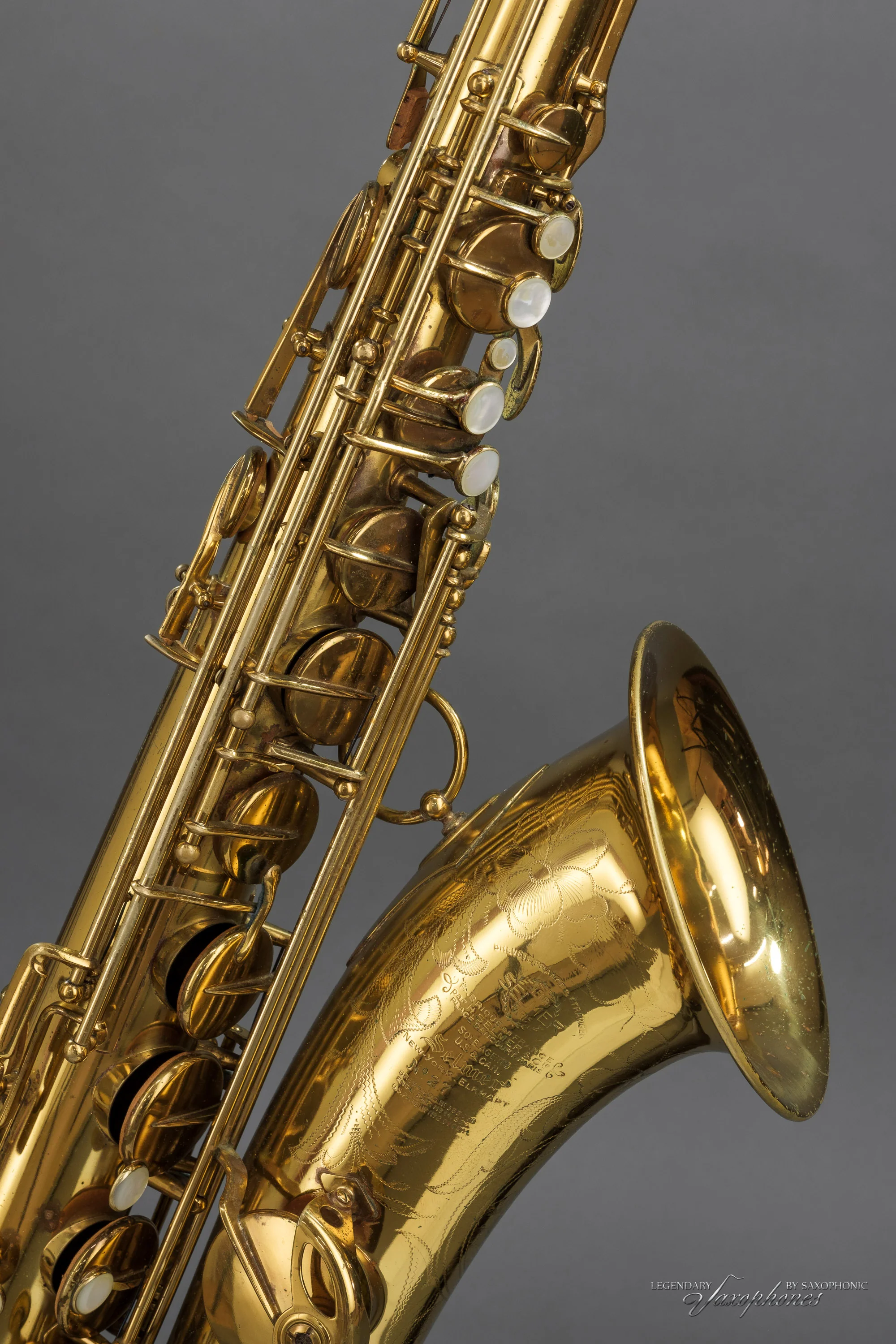Saxophone Ténor SELMER Balanced Action (1938), n°27330, verni - Image 8